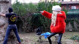 Skinny Blonde Whipping