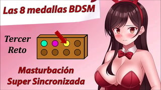 JOI Aventura Rol Hentai – Tercera medalla BDSM – En espa&ntilde;ol