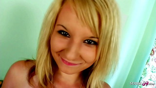 Rough Anal Defloration Pickup Sex for natural Girl