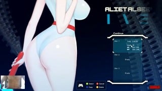 ALL LESBIAN ALIENS HENTAI SCENES – ALIEN QUEST EVE