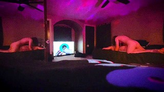 Cozy Erotic Massage Lesbian Couple part 1