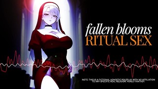 F4A | Erotic Audio | Fallen Blooms Ritual Sex | Strapon Pegging Chastity Goth BDSM
