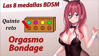 JOI Role: Hentai Adventure – 5th BDSM medal, Bondage Orgasm.