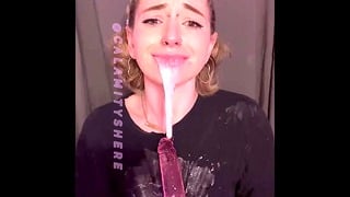 THE MOST SPIT I’VE EVER GAGGED UP IN MY LIFE 😱💦