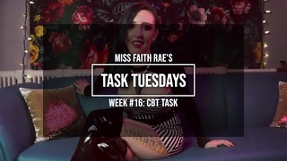 A Hot Task for CBT Lovers – Miss Faith Rae’s Femdom Audio Cock and Ball Pain Torment Instructions
