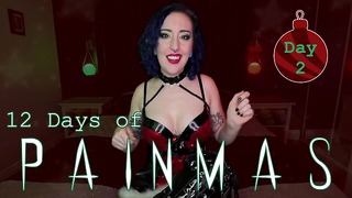 DAY 2 – 12 DAYS OF PAINMAS – Preview – Christmas CBT & Pain Play Slave Tasks by Miss Faith Rae with BDSM Instr