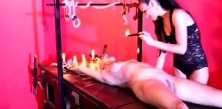 Lesbian Mistress – Torture and wax