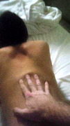 Slim Brunette Painal
