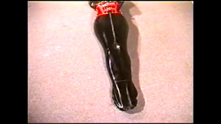 bound and gagged in latex
