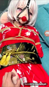 Kigurumi Mochi Groped, Bonded, Gagged And Teased