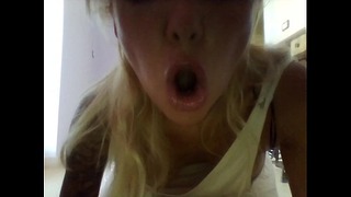 Stepmom Bends Over Carefully, My Cock Slips In Deep