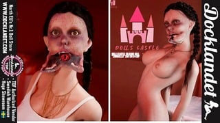 Zombiella – 156 cm Fantasy Sex Doll with D-Cup from Dolls Castle | Unique Silicone Love Doll