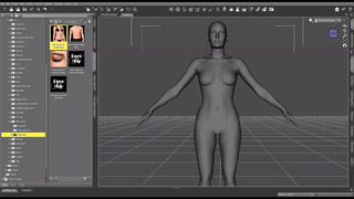 Creating Kandy Kisses a pregnant 3d character