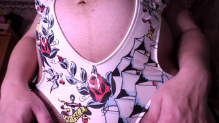 Pregnant hotwife femdom, sloppy second creampie, cowgirl