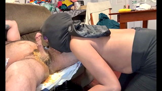 Interracial Stepdaughter Puking and Rimming for Stepdaddy