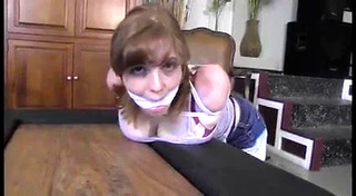 babysitter tied up and cleave gagged