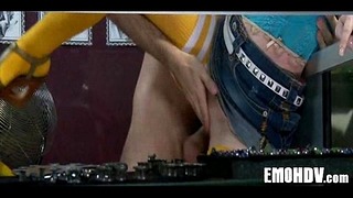 Goth Angel Fucked 033
