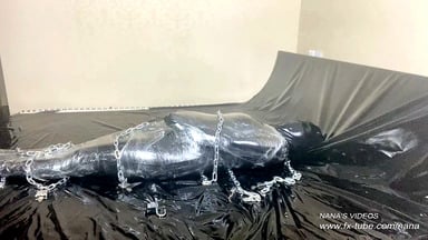 Bodysuit with 5 layers and mummification – Leather Girl