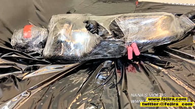 Fejira com – Mummification and orgasm by my girlfriend